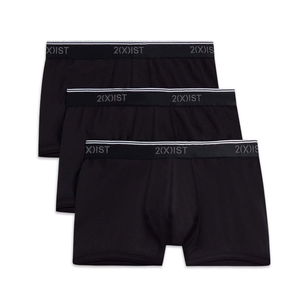 Brand New Unopened Cotton Stretch No-Show Trunk 3-Pack